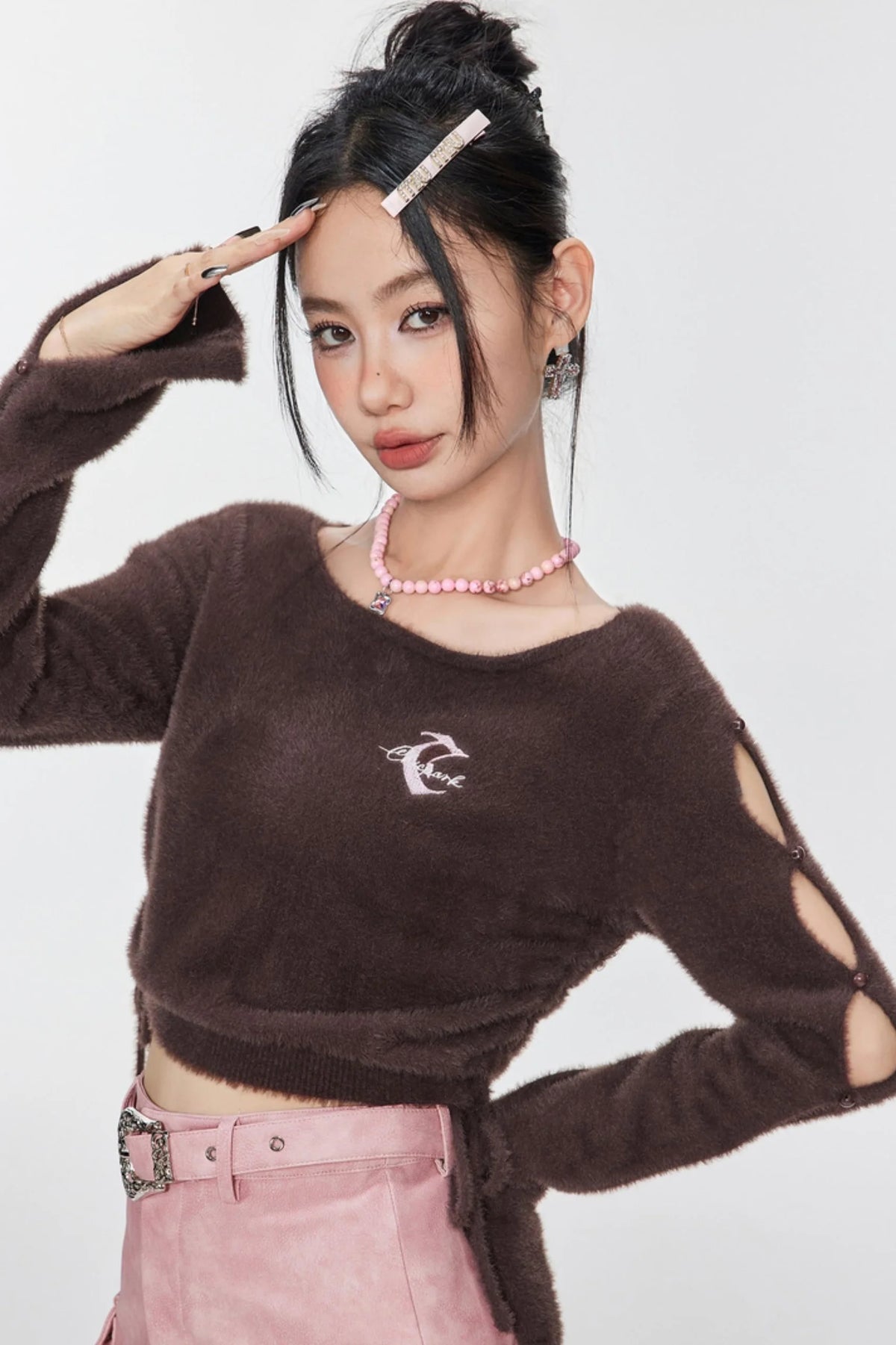 Sweet Caramel Knit Sweater