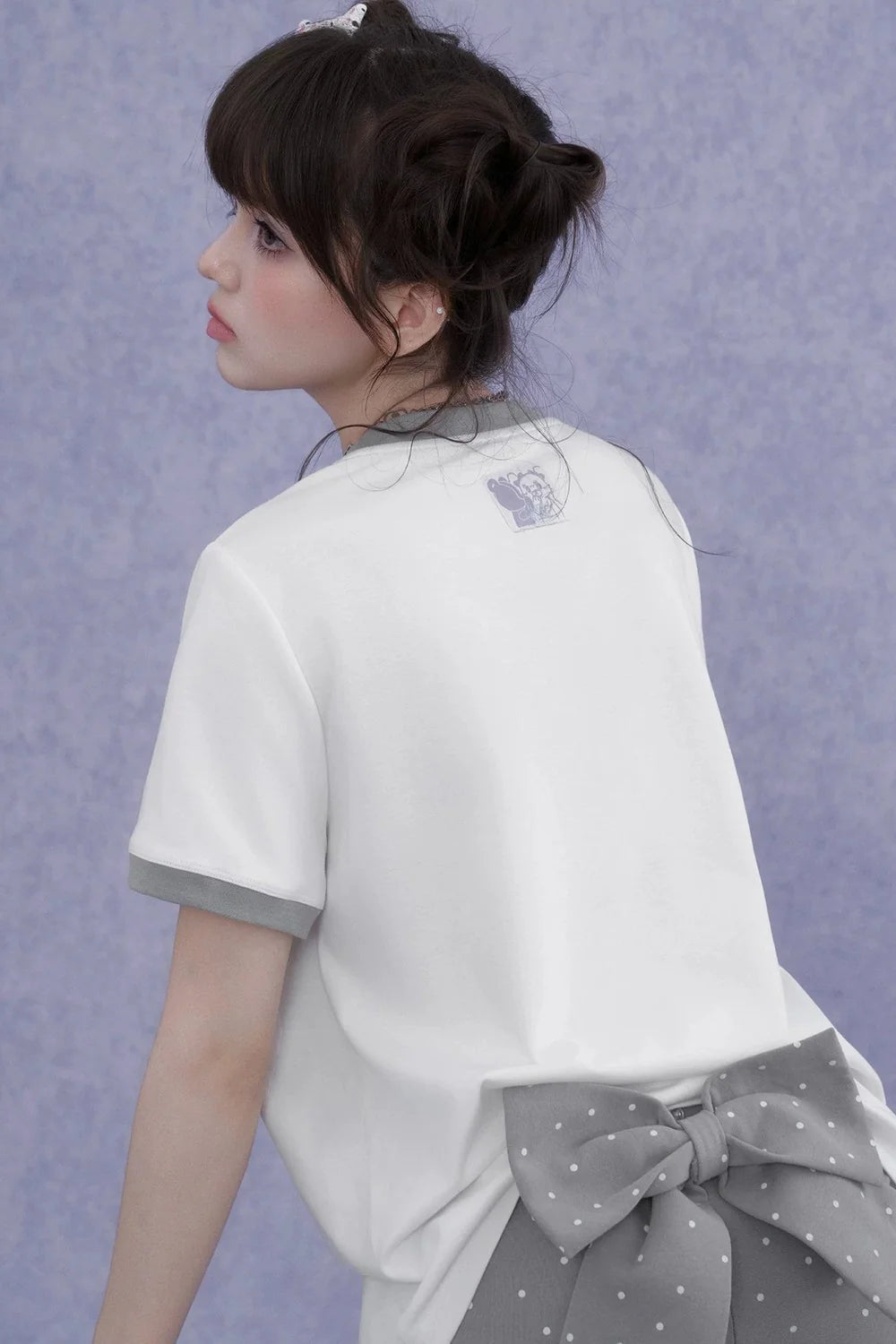 Sweet Cool Print T-Shirt Set-Up