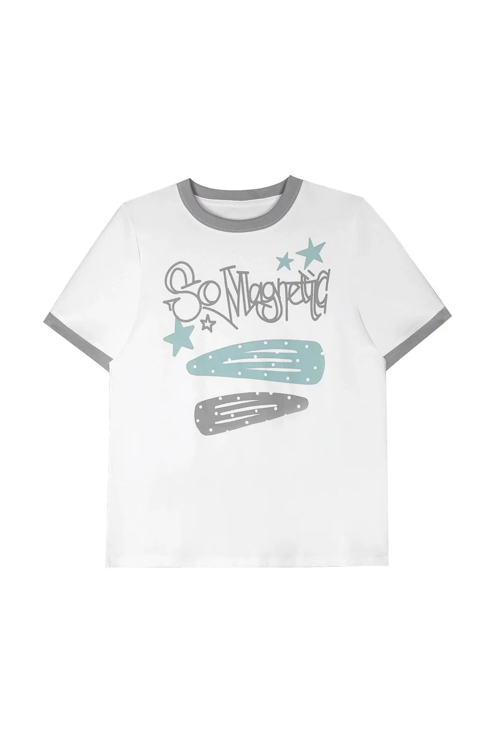 Sweet Cool Print T-Shirt Set-Up