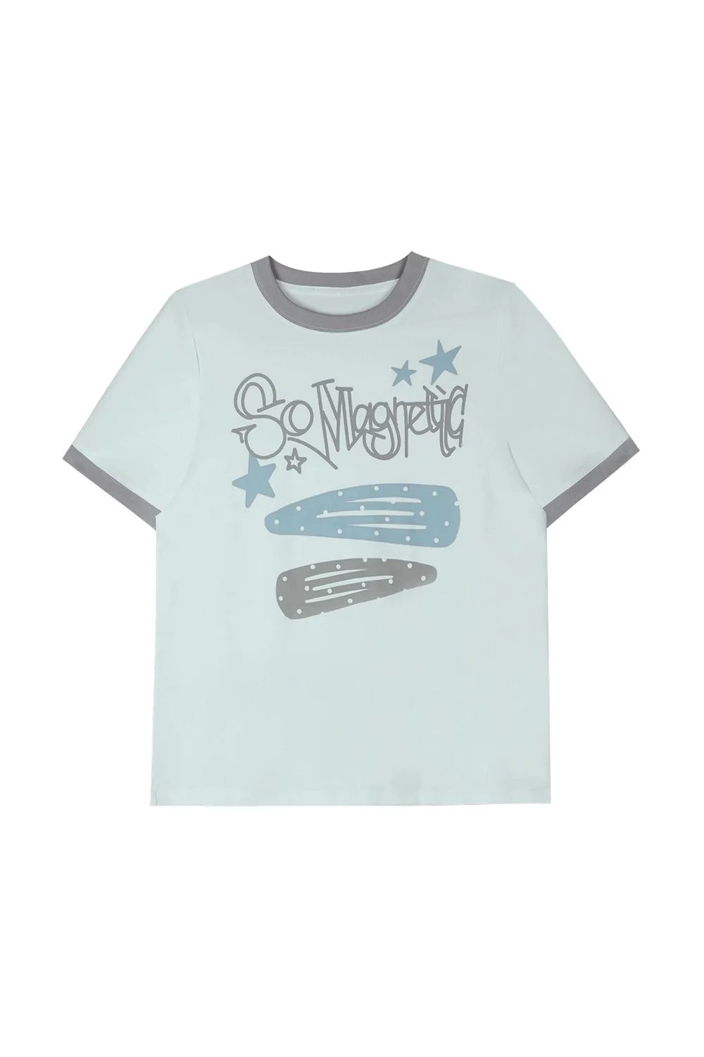 Sweet Cool Print T-Shirt Set-Up