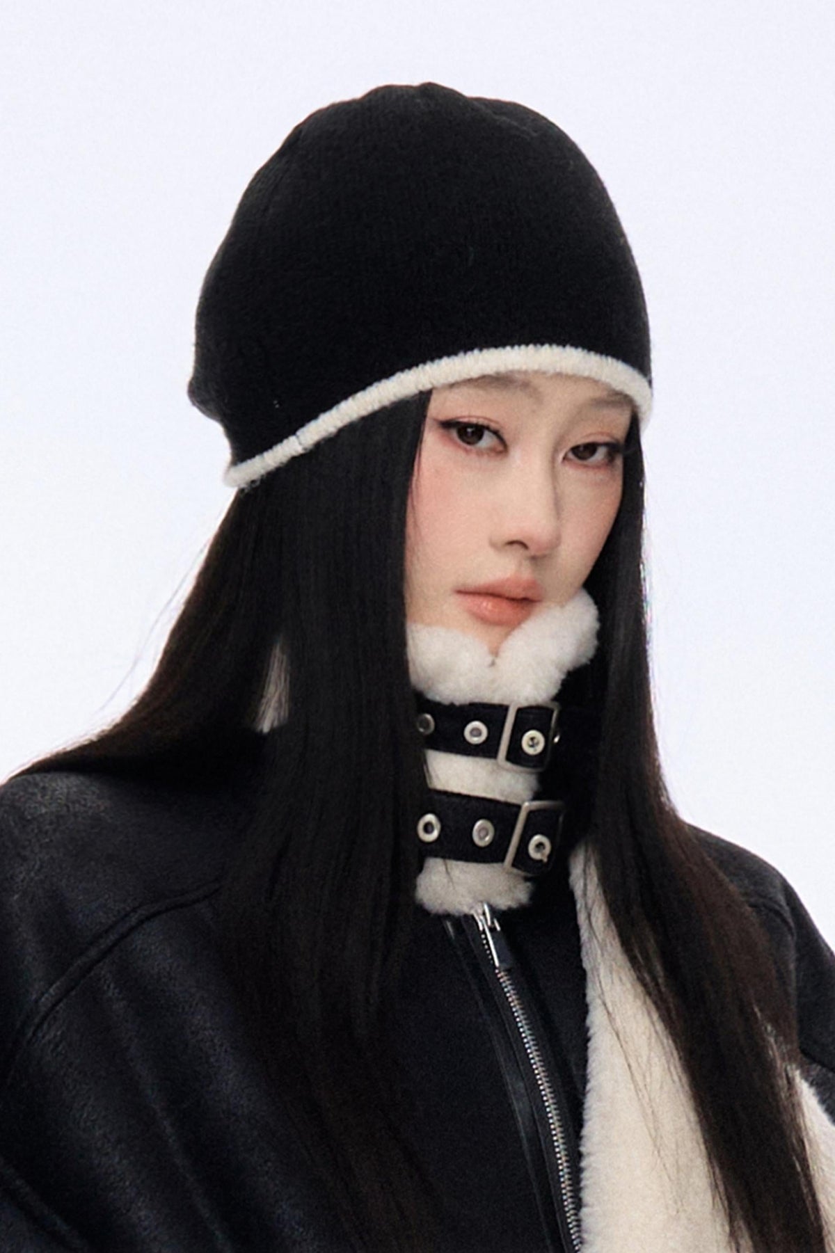 Sweet Cool Wool Contrast Hat