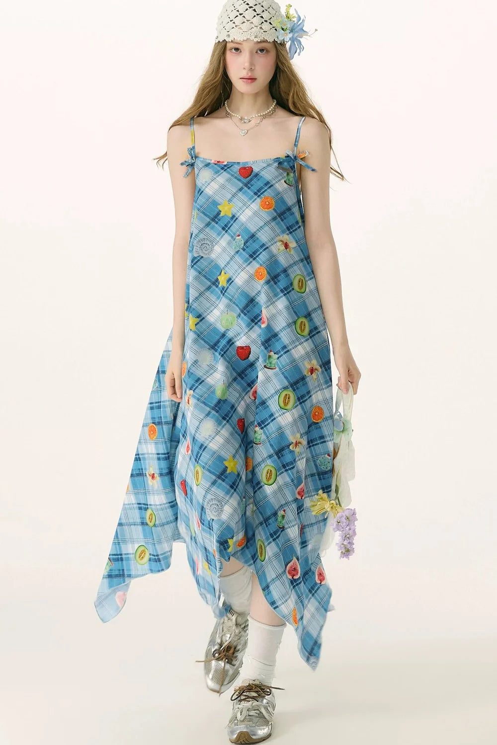 Sweet Dreams Plaid Fun Print Dress