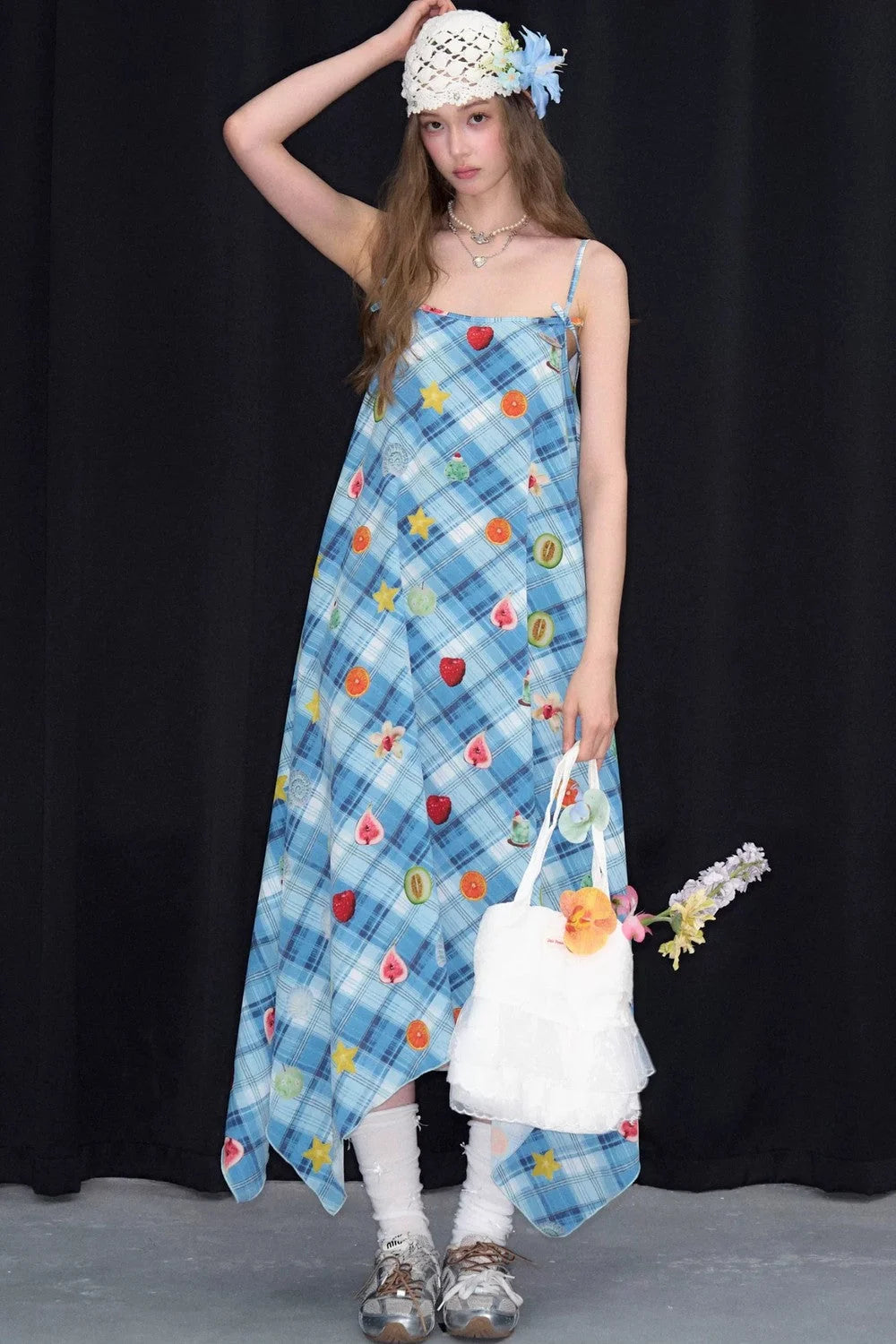 Sweet Dreams Plaid Fun Print Dress