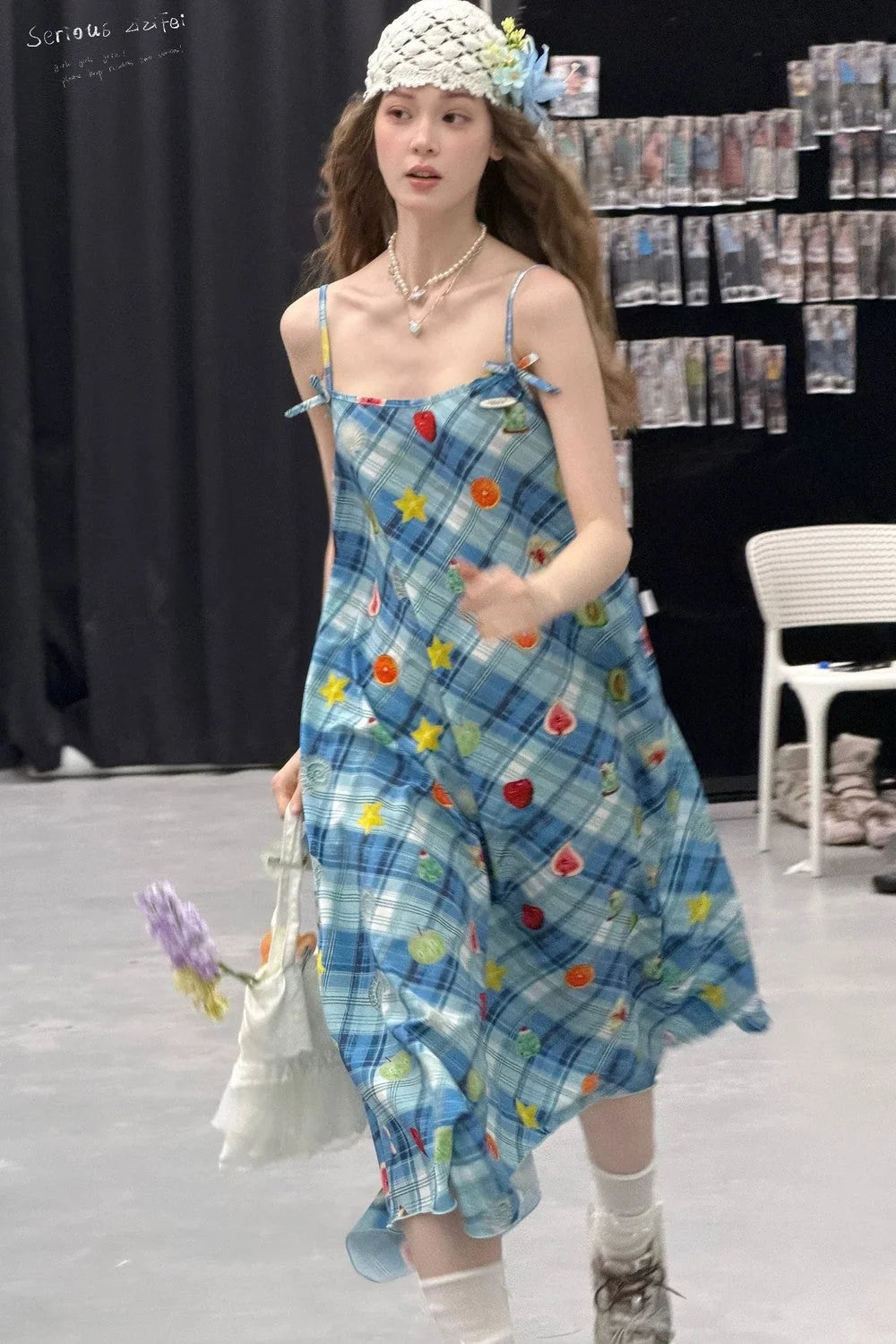 Sweet Dreams Plaid Fun Print Dress