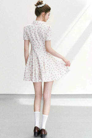 Sweet Floral A-Line Dress
