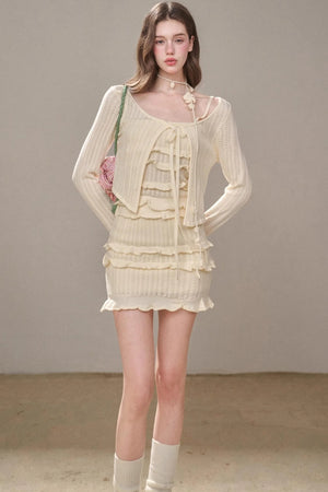 Sweet Lace Knit Set-Up