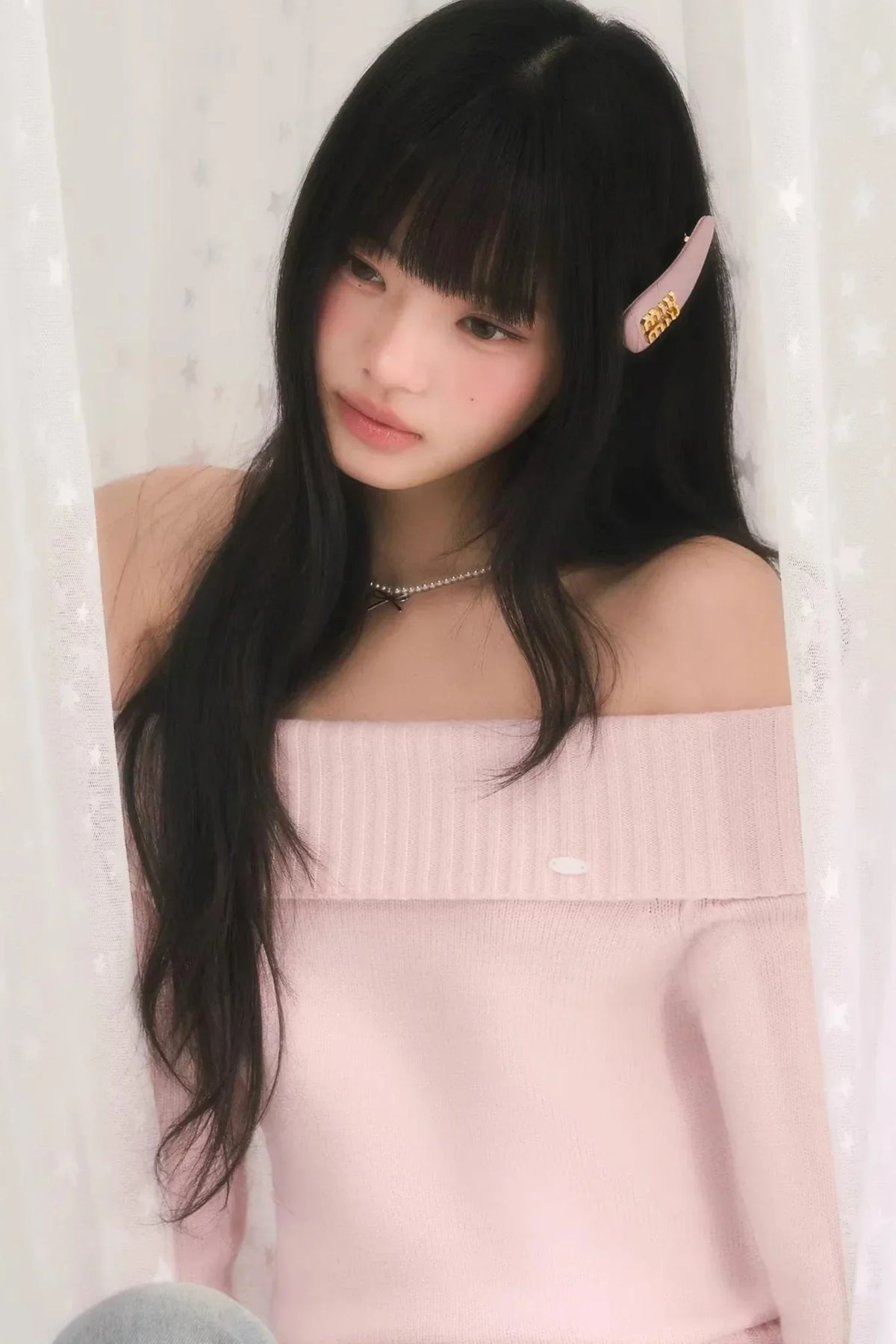 Sweet One-Shoulder Knit Top