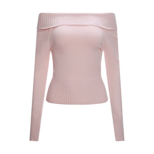 Sweet One-Shoulder Knit Top