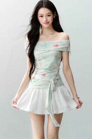 Sweet Peach A-Line Skirt