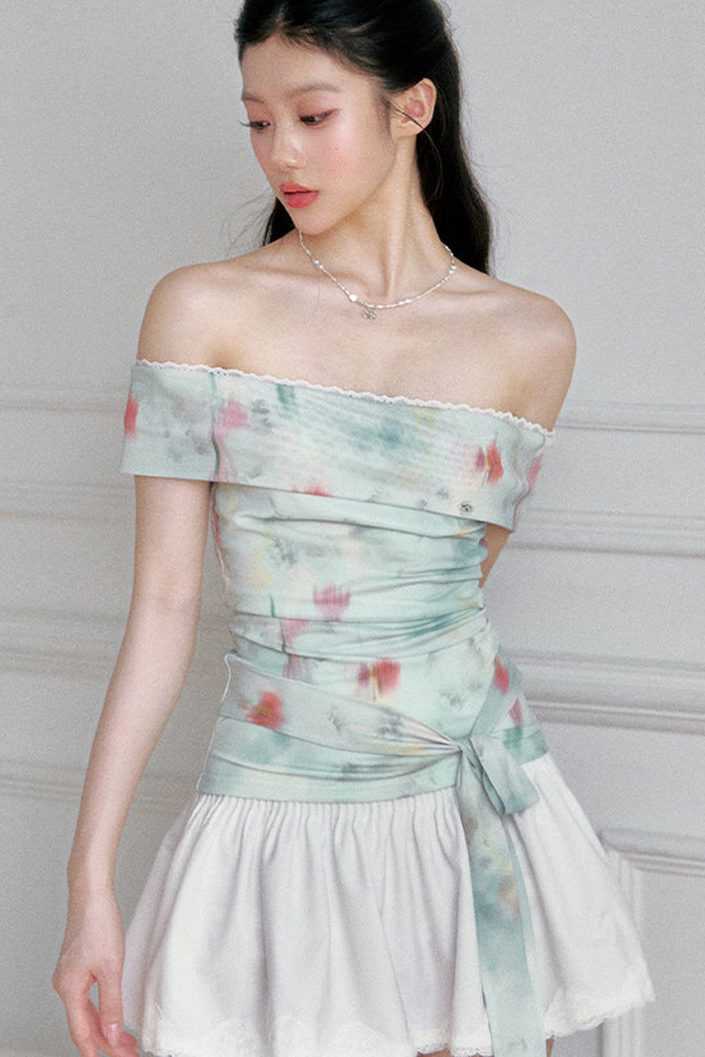 Sweet Peach A-Line Skirt