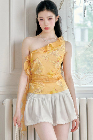 Sweet Peach A-Line Skirt