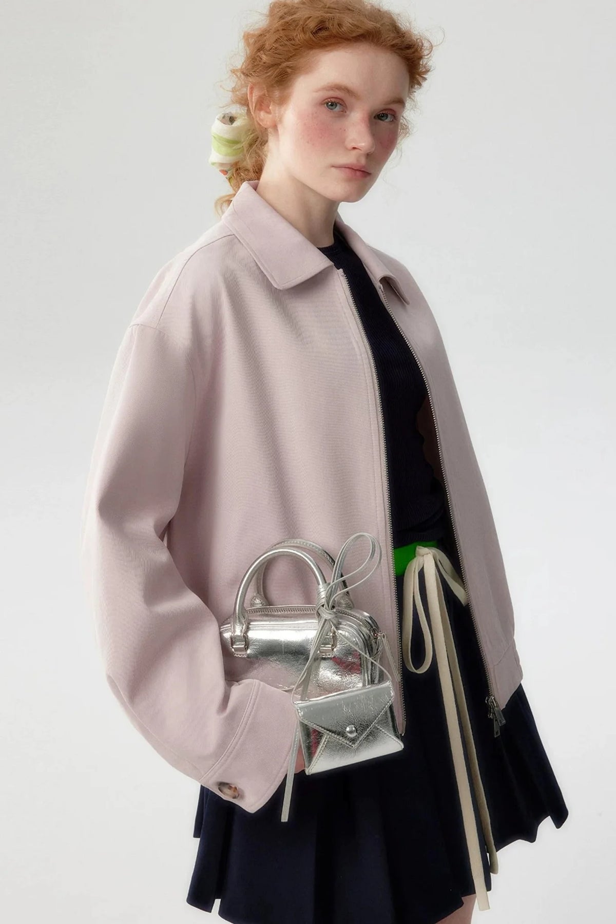 Sweet Pink Tencel Jacket
