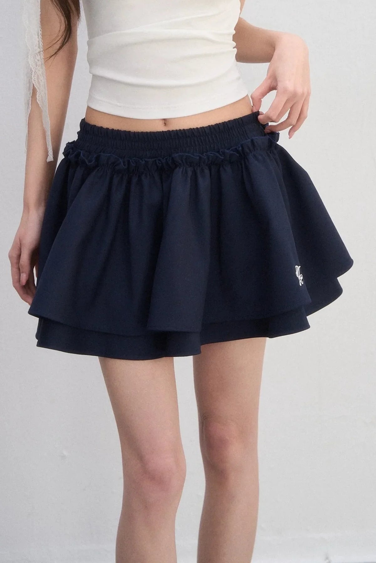 Sweet Pleated A-Line Skirt