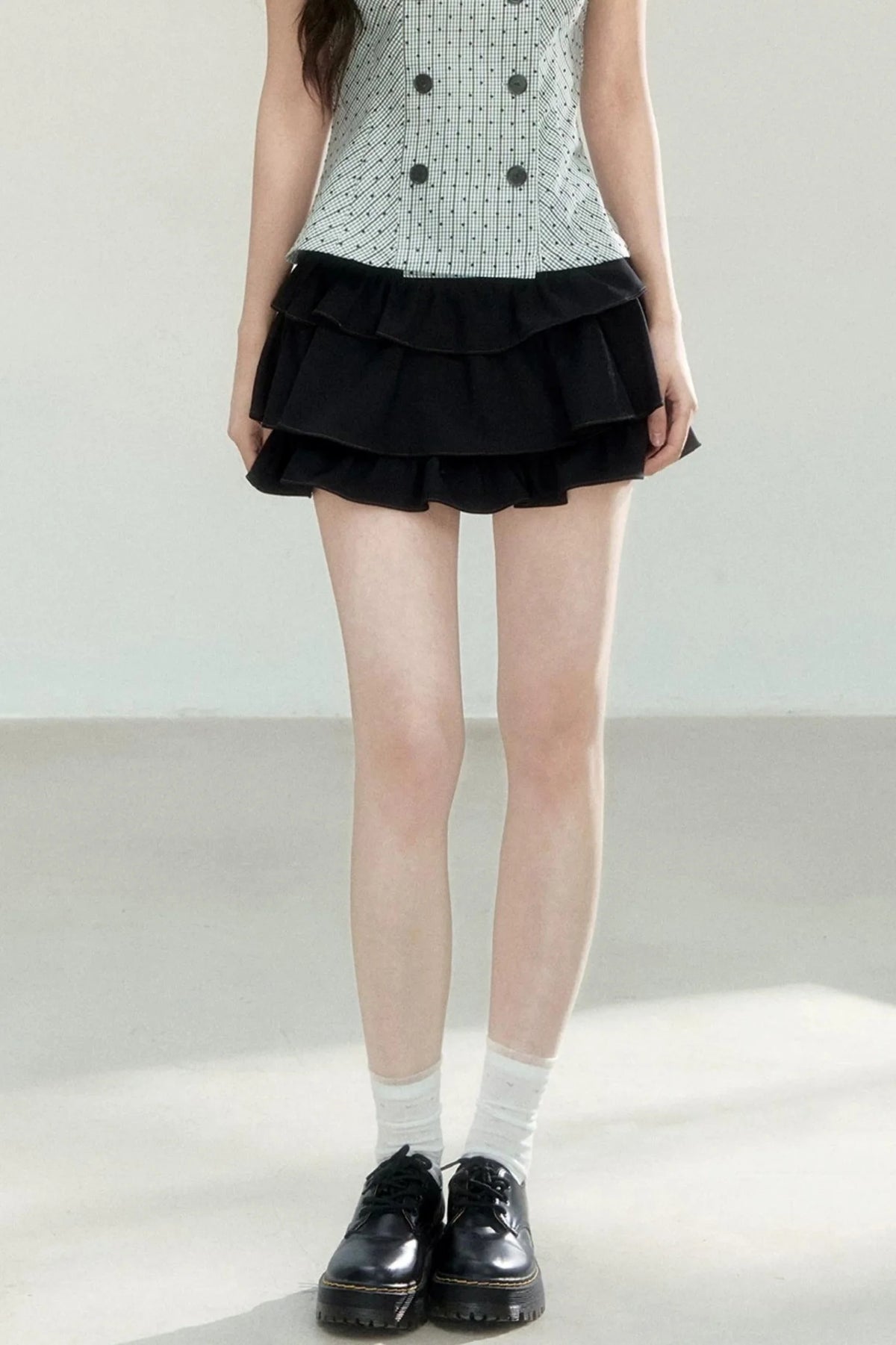 Sweet Ruffled Cake Skirt