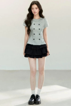 Sweet Ruffled Cake Skirt