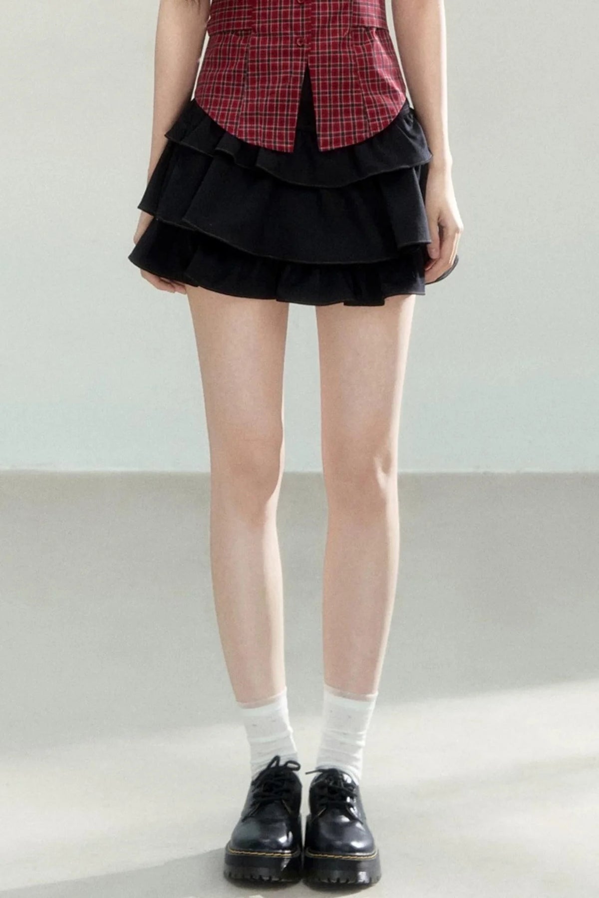 Sweet Ruffled Cake Skirt