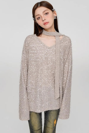 Sweet Sequin Sweater