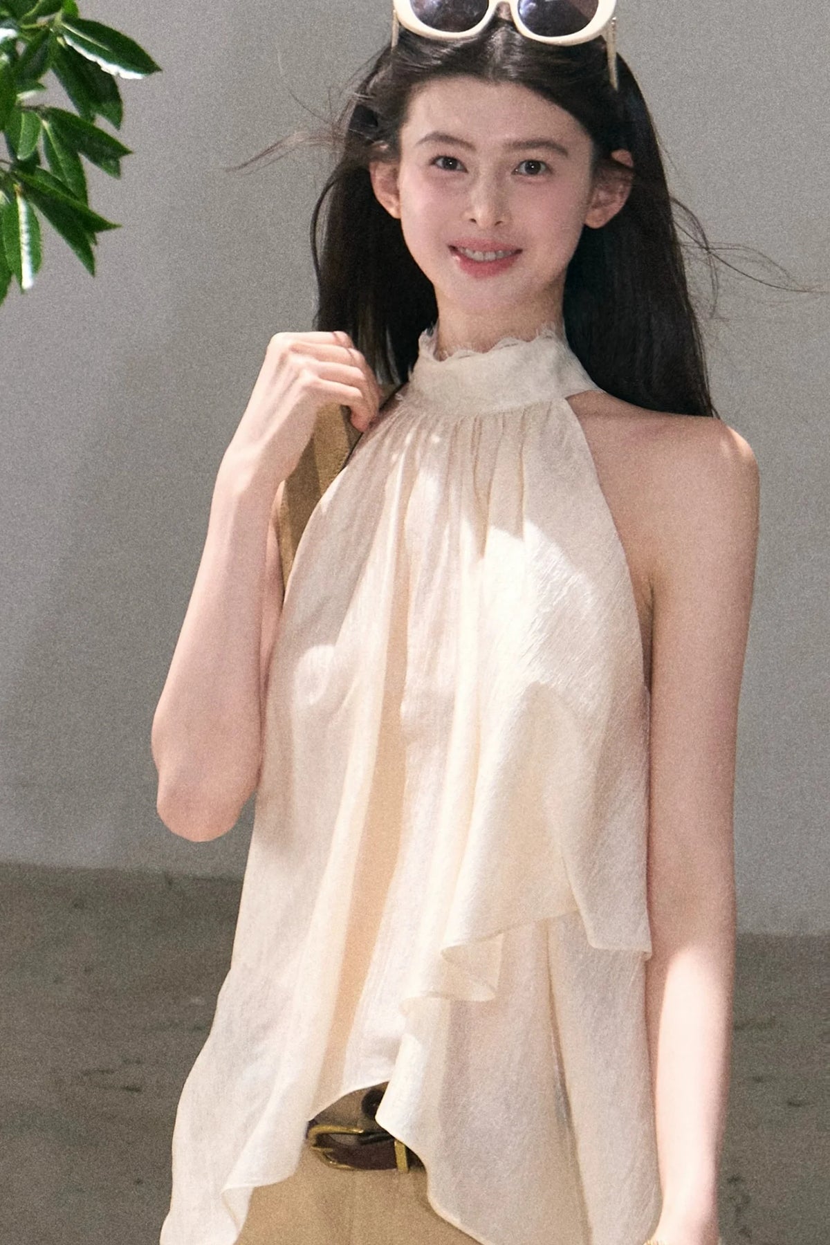 Sweet Sunshine Lace Vest