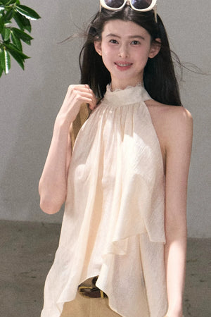 Sweet Sunshine Lace Vest