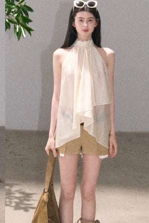 Sweet Sunshine Lace Vest