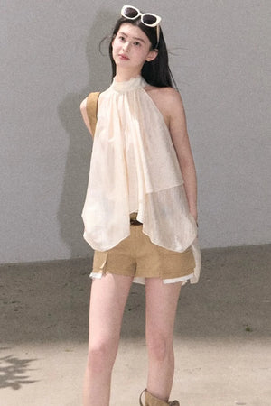 Sweet Sunshine Lace Vest