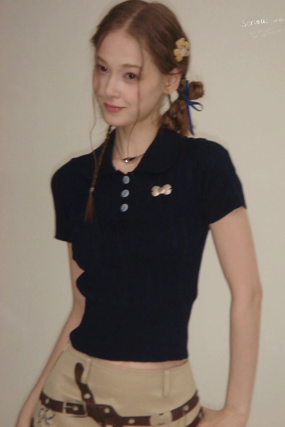 Sweet Twist Knitted Top