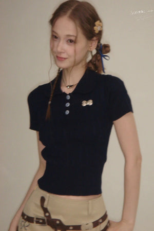 Sweet Twist Knitted Top