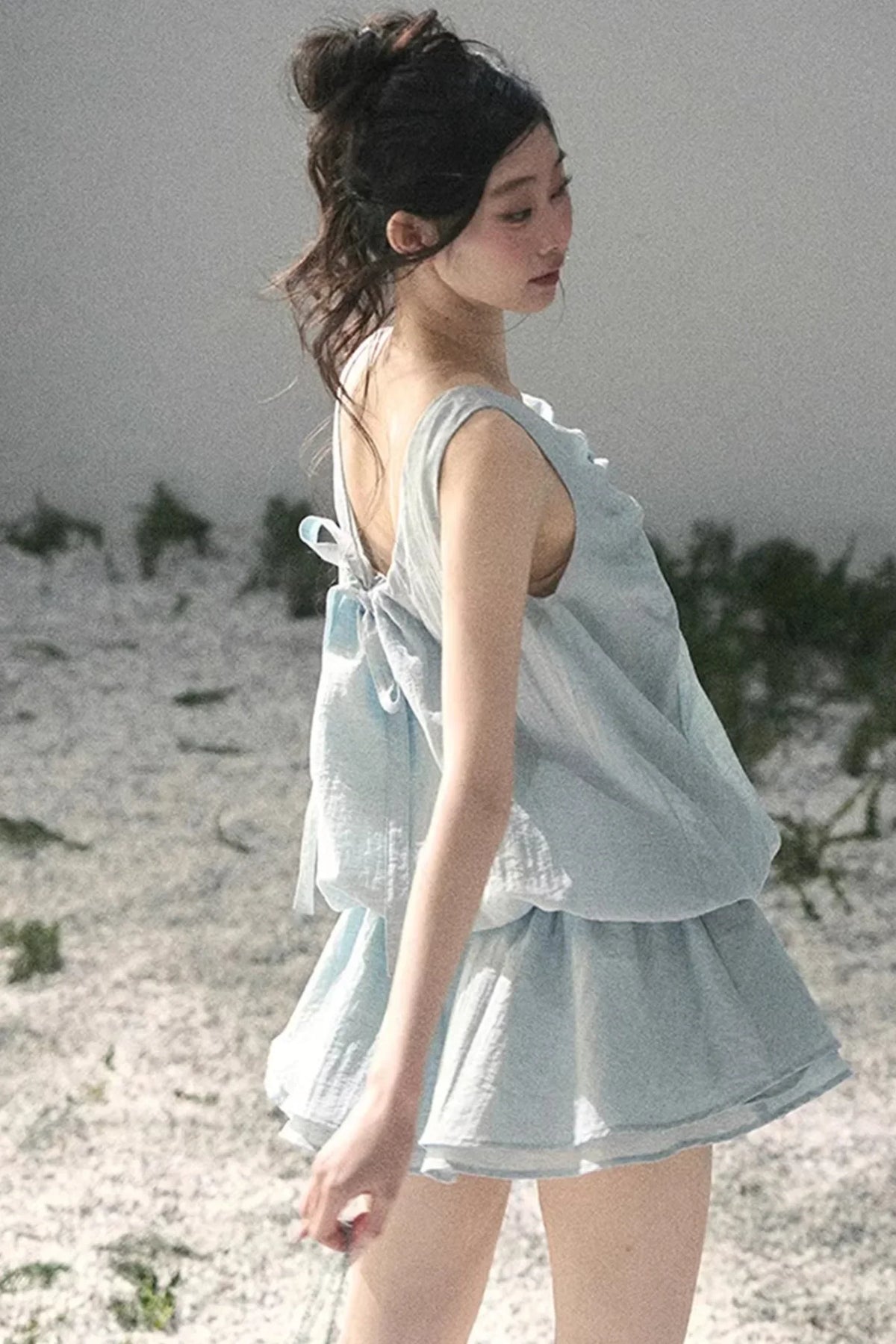 Sweet V-Neck Summer Dress