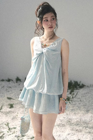 Sweet V-Neck Summer Dress