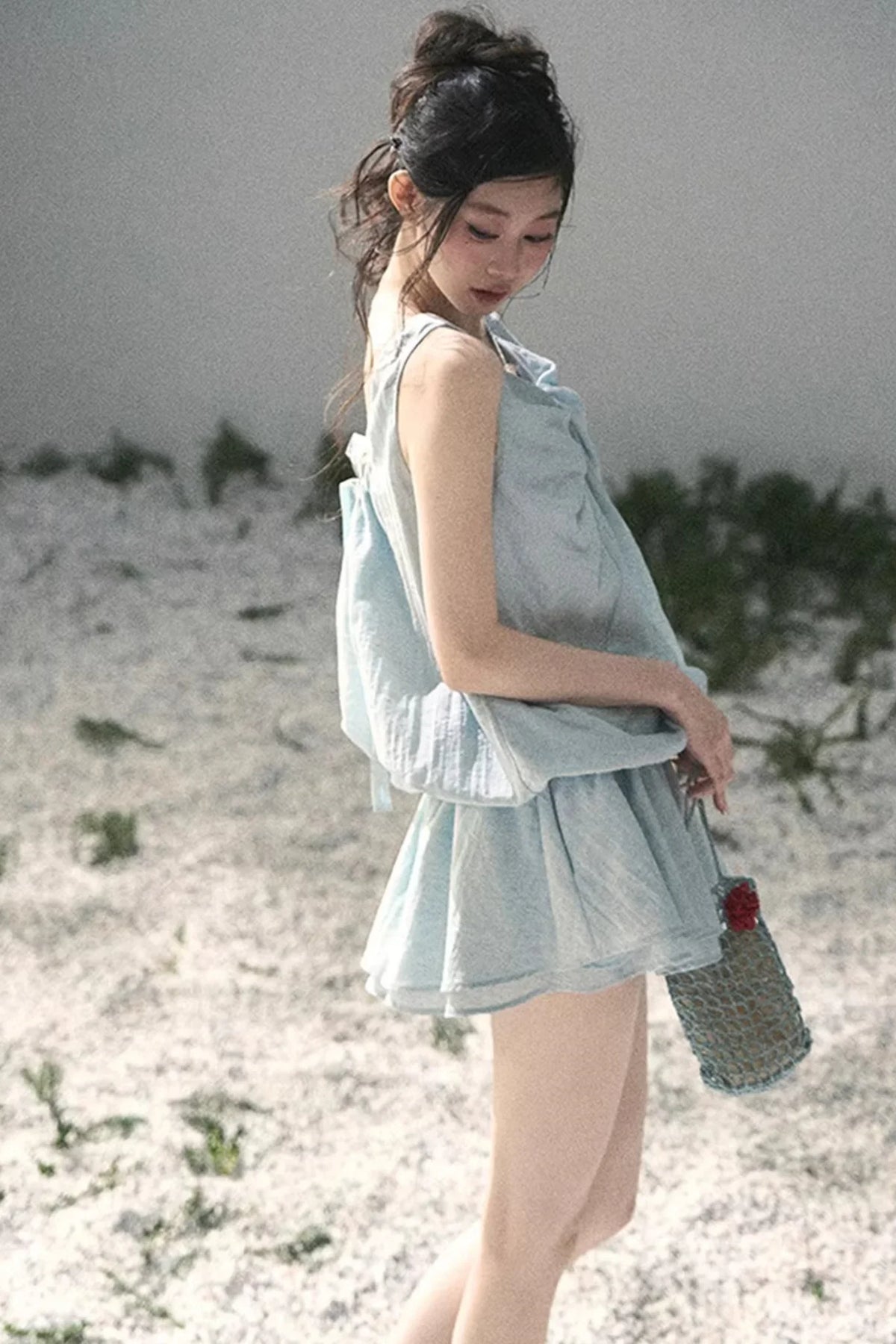 Sweet V-Neck Summer Dress