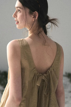 Sweet V-Neck Summer Dress