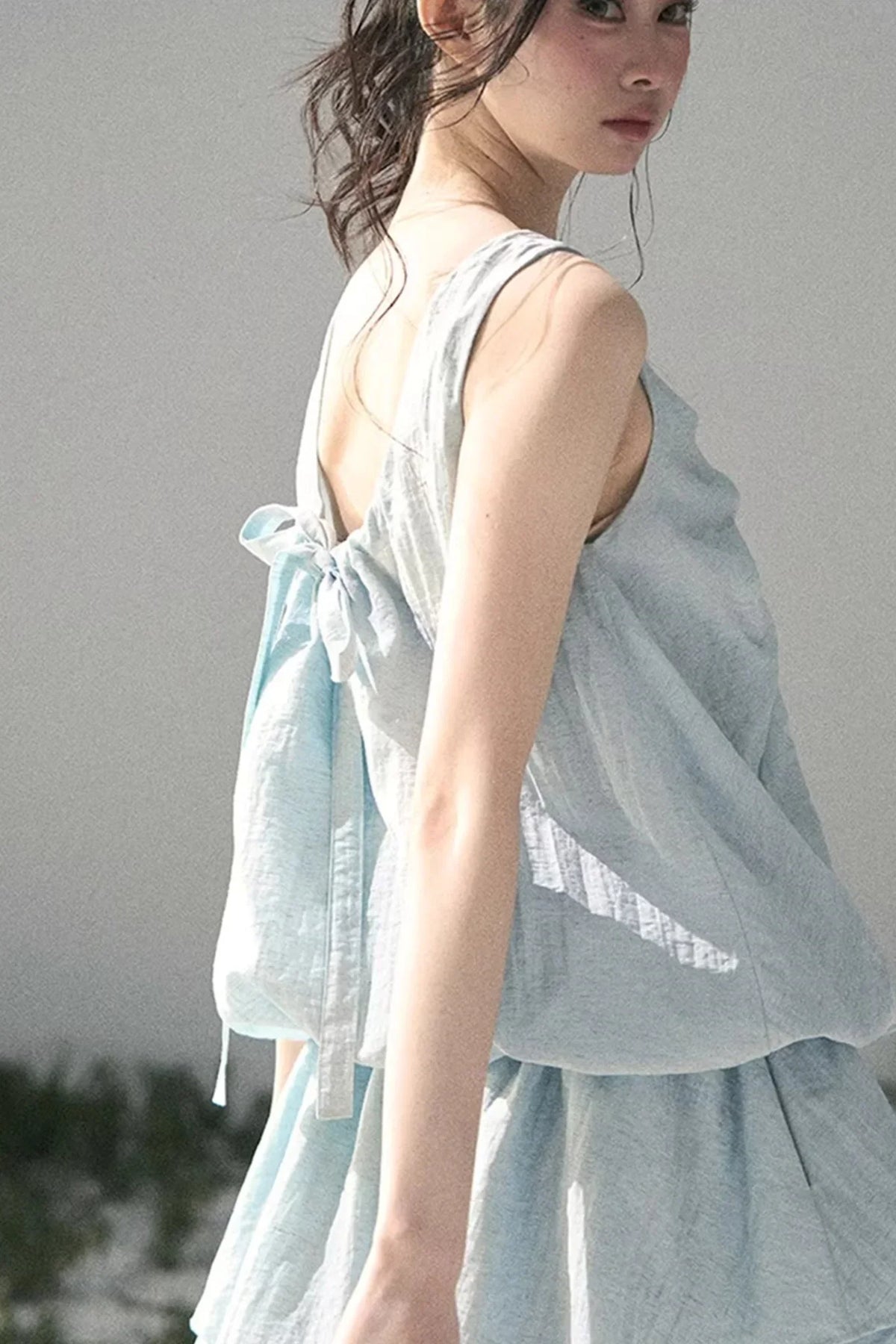 Sweet V-Neck Summer Dress