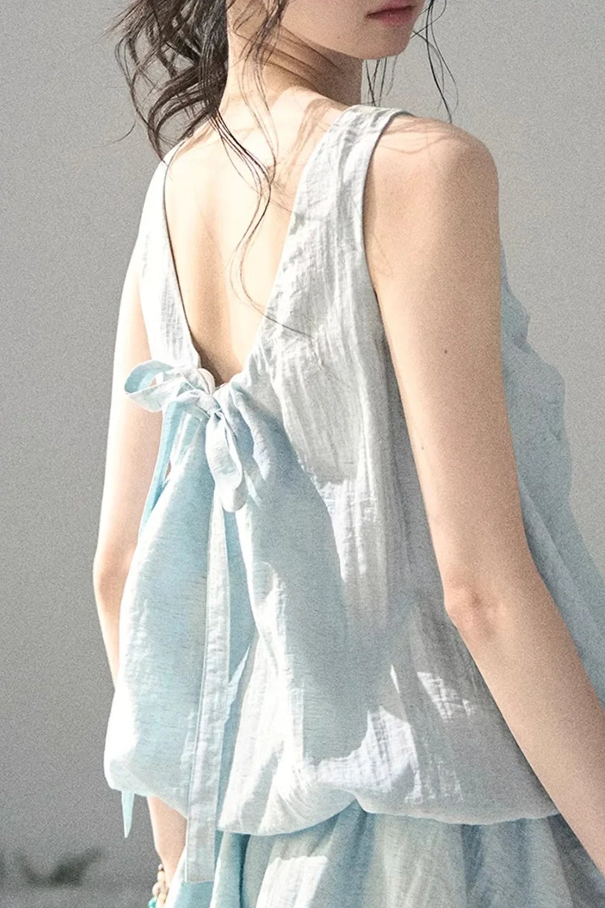 Sweet V-Neck Summer Dress
