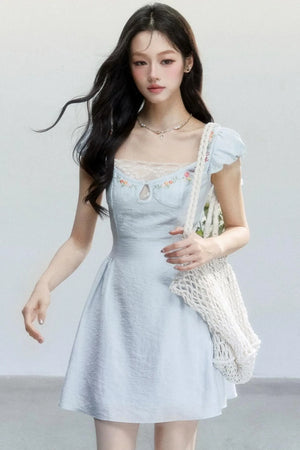 Sweet Vacation Lace Dress