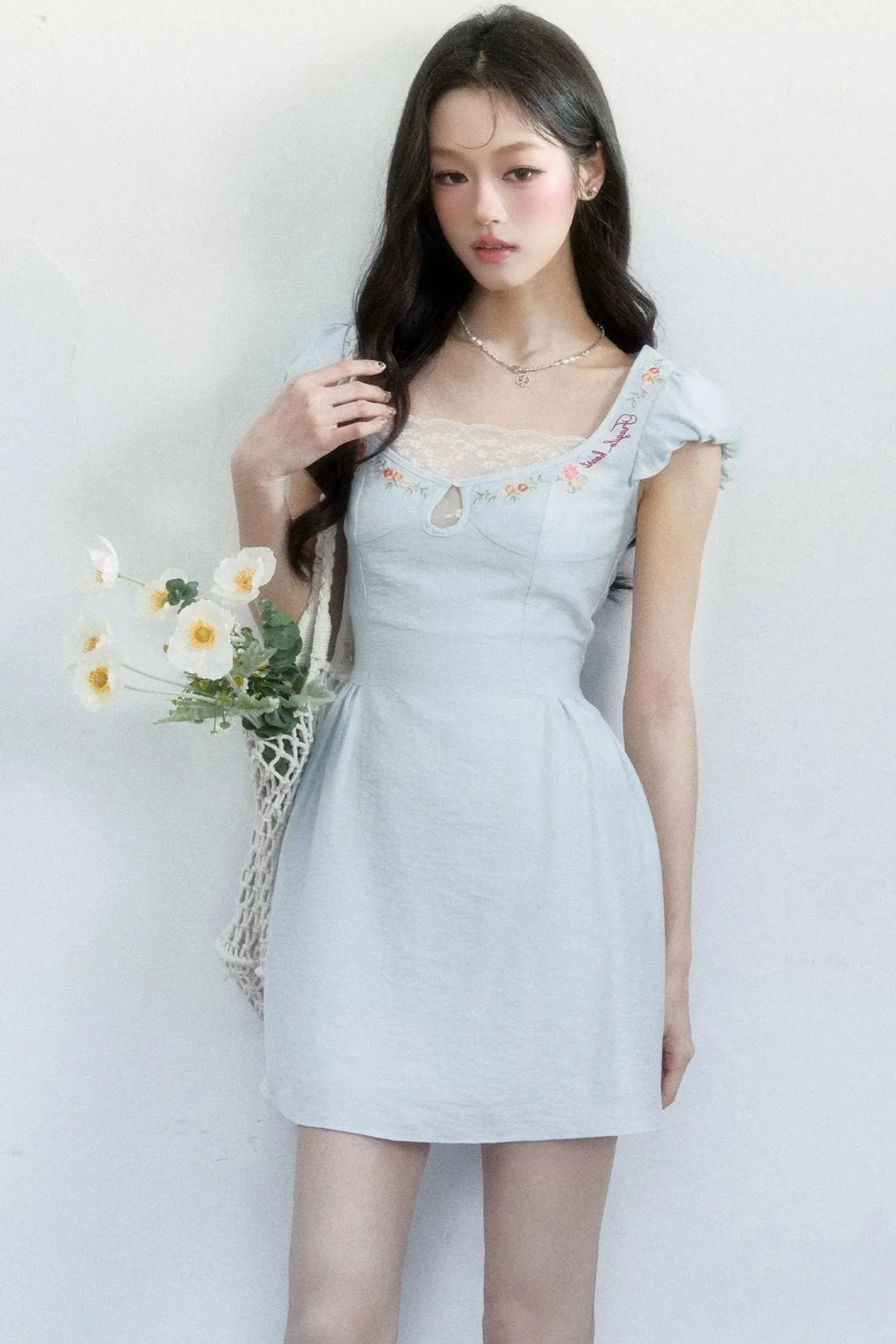 Sweet Vacation Lace Dress