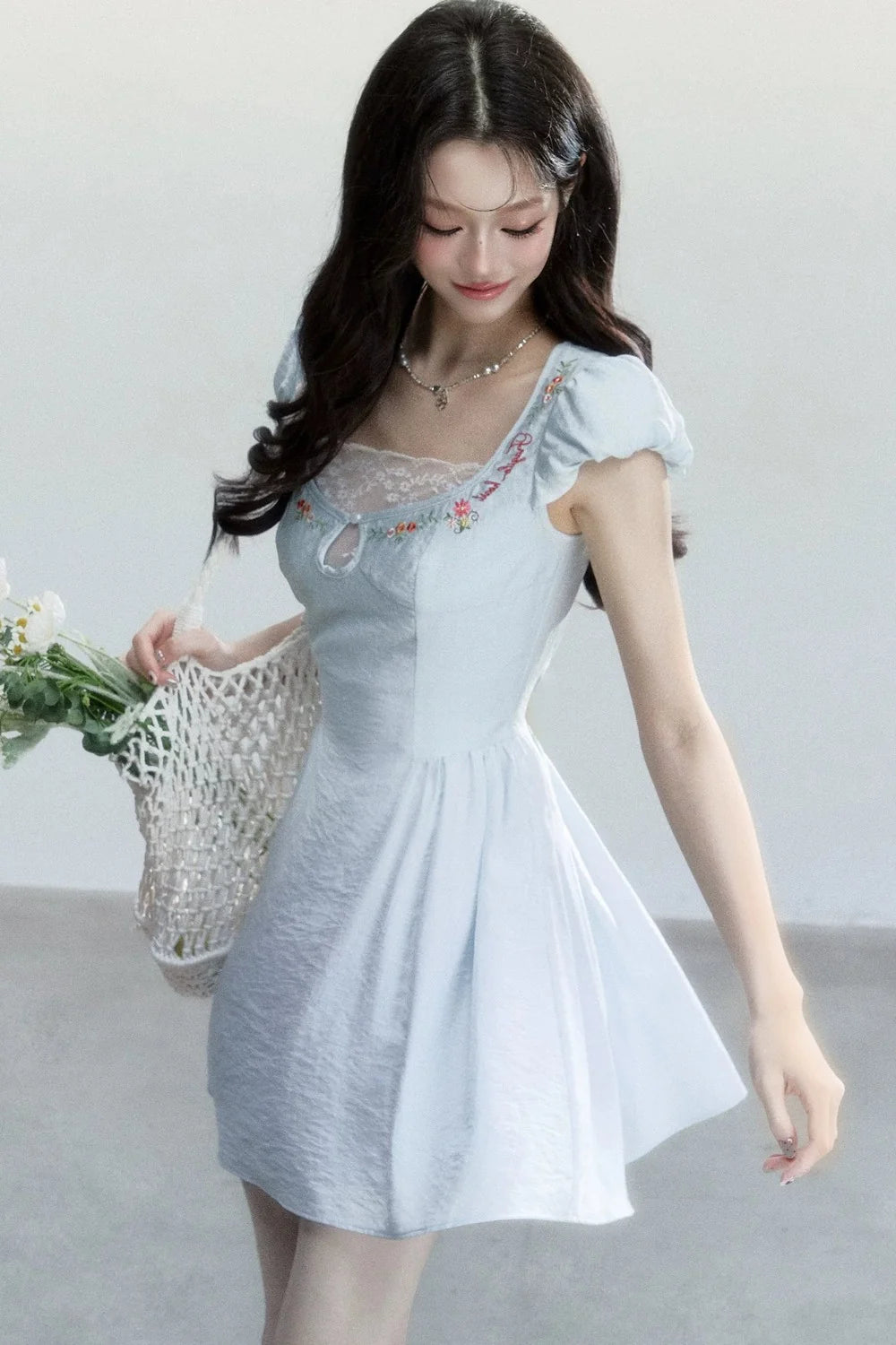 Sweet Vacation Lace Dress