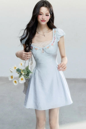 Sweet Vacation Lace Dress