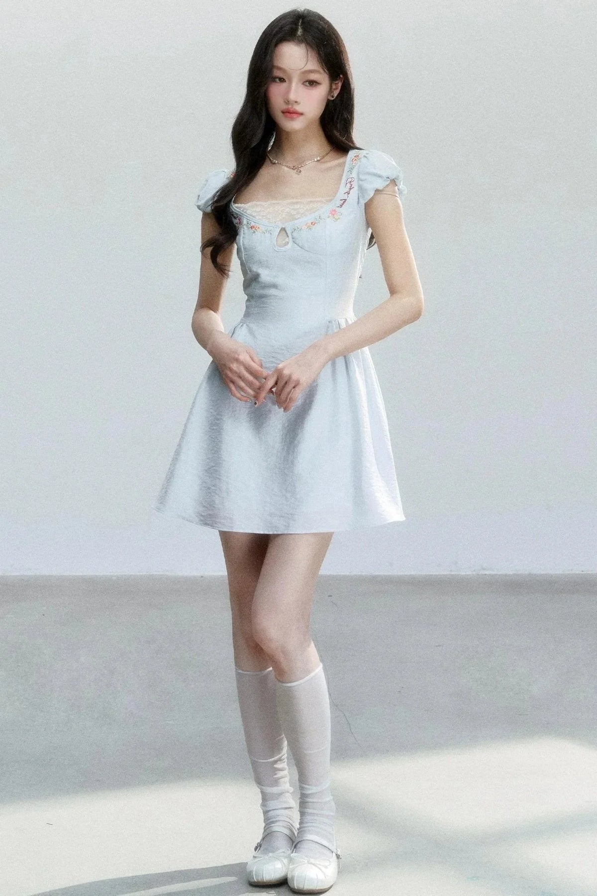 Sweet Vacation Lace Dress