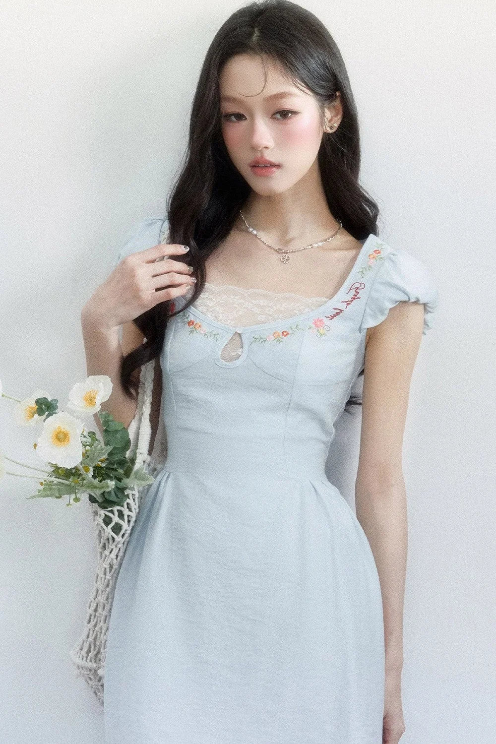 Sweet Vacation Lace Dress