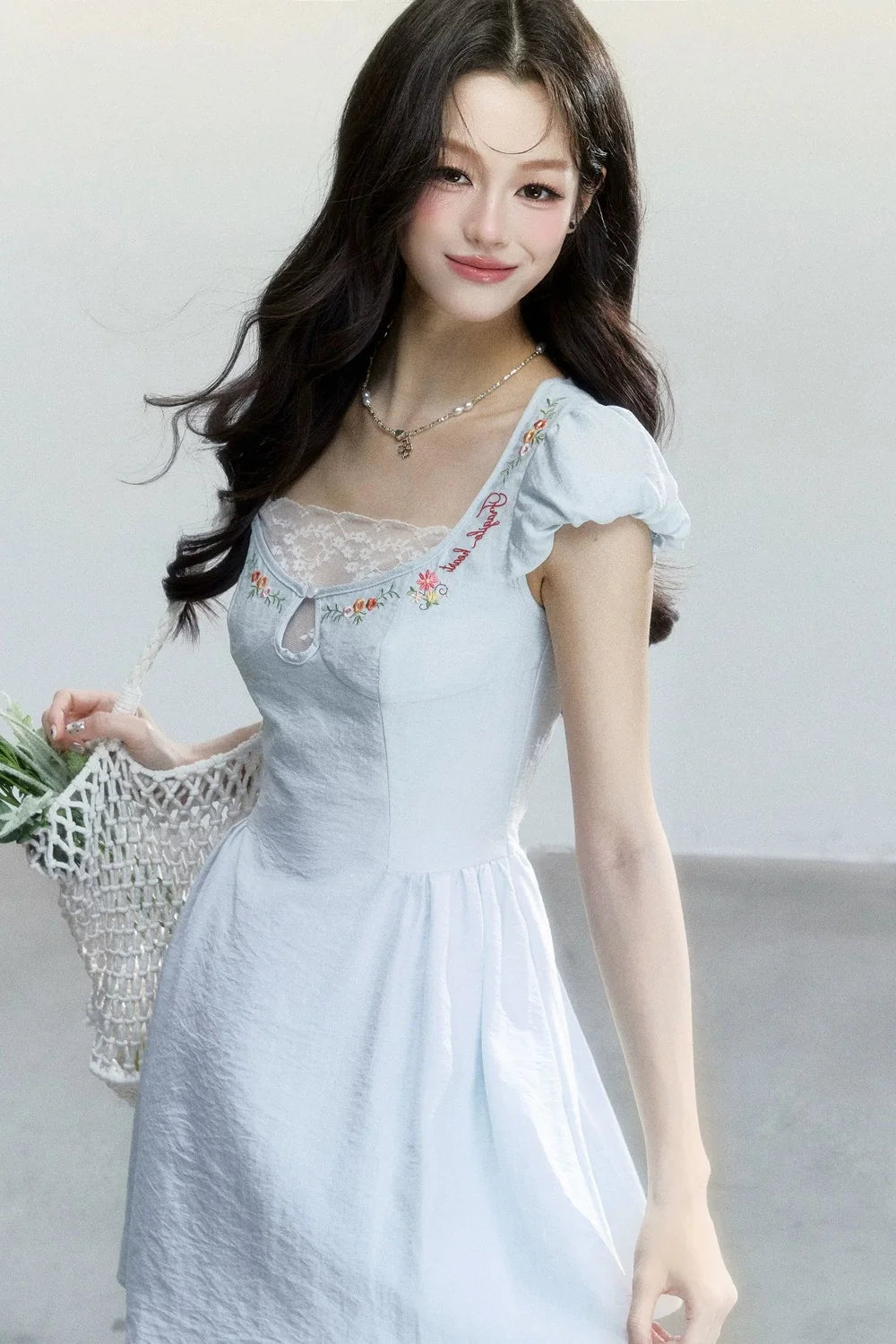 Sweet Vacation Lace Dress