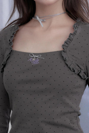 Sweet Vintage Crop Shirt