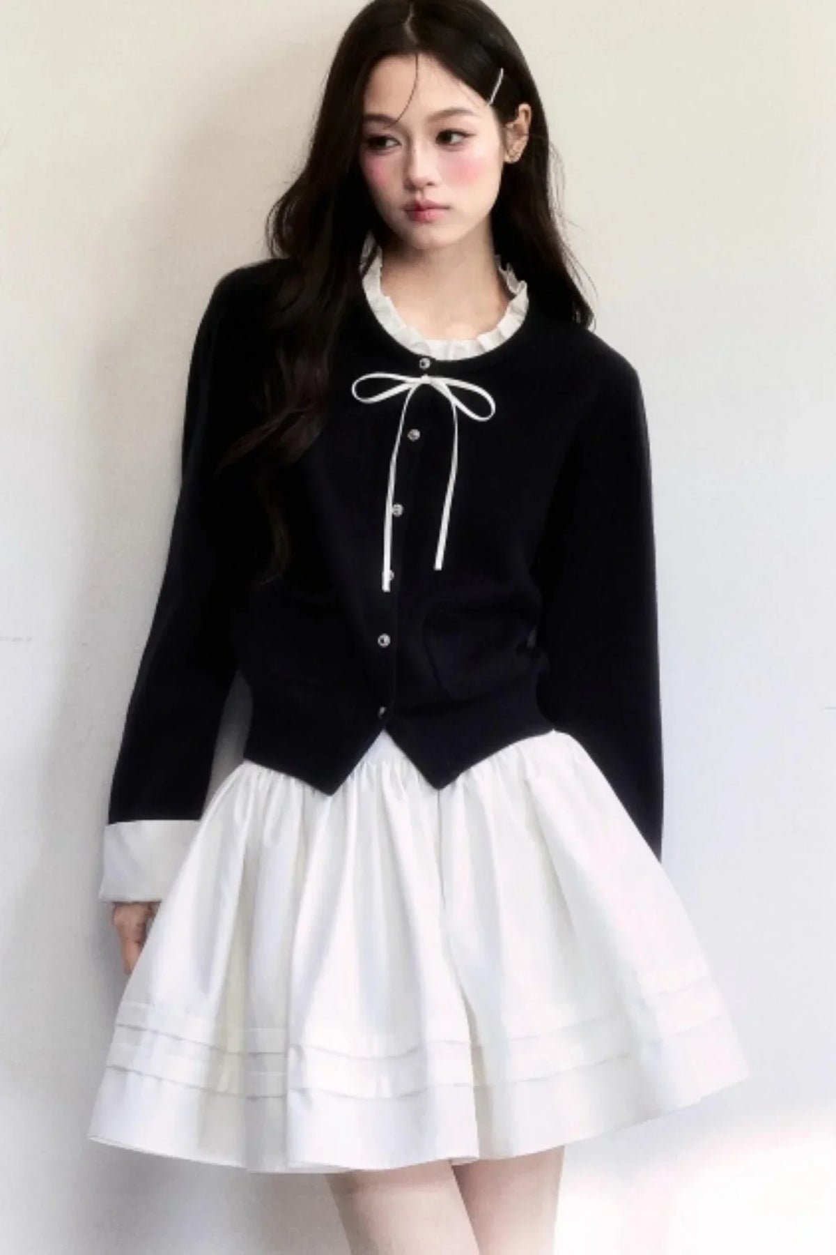 Sweetheart Ballet Cardigan Set-Up