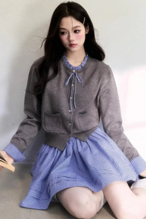 Sweetheart Ballet Cardigan Set-Up