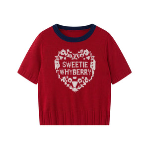 Sweetheart Love Shoulder T-shirt