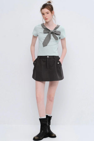 Sweetheart Romance Bow Top
