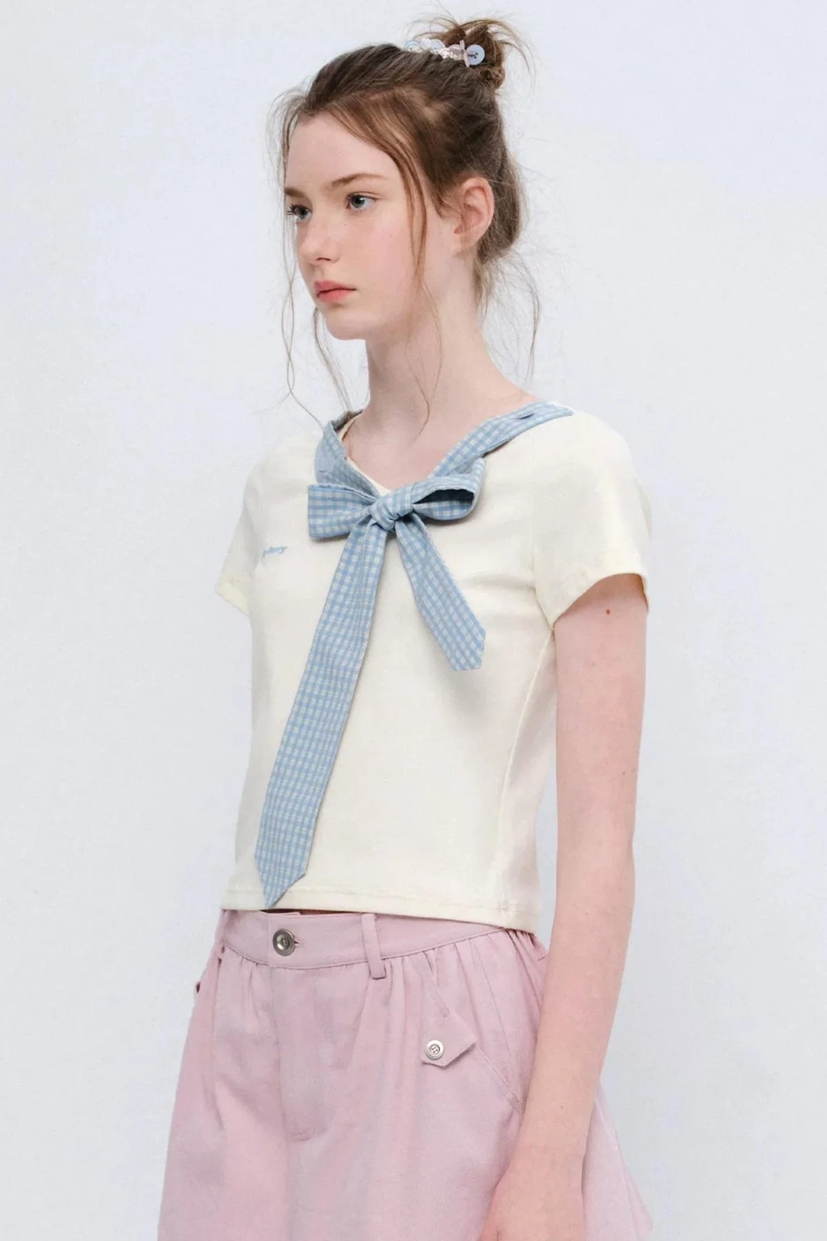 Sweetheart Romance Bow Top