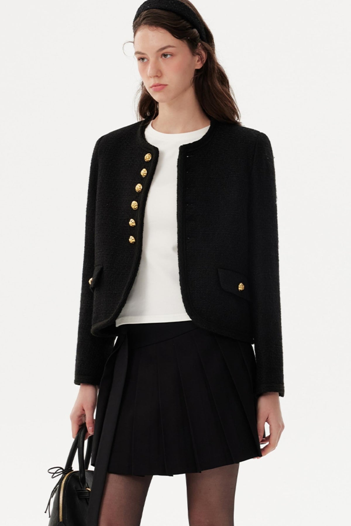 Swing Black Gold Coat