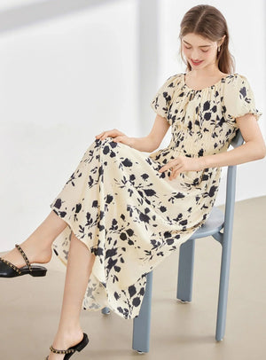 Tea Break Floral Dress