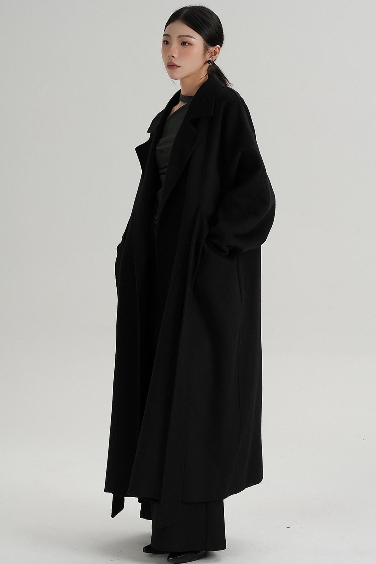 Temperament Wool Reversible Coat