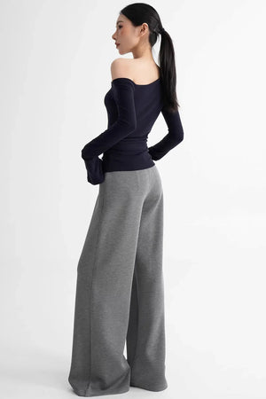 Tencel Asymmetrical Flared Top